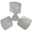 3 Blade 20 dia 27 deg CW 1/2" Bore, 148230P1S