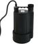 RL-MP25A 115V, 1/4 HP 2200 GPH Automatic Plastic Submersible Utility Pump, 10 ft. Cord (Black)