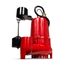 RL-SC33V 115V, 1/3 HP, 3350 GPH Cast Iron Sump Pump w/ Vertical Switch, 10 ft. Cord (Red)