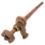 Model 14 12", 1/2" x 3/4" Sweat Inlet Wall Faucet w/ Metal Handle