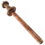 Model 14 8", 1/2" x 3/4" Sweat Inlet Wall Faucet w/ Metal Handle