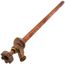 Model 14 18", 1/2" MPT x Sweat Inlet Wall Faucet w/ Metal Handle