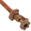 Model 14 18", 1/2" MPT x Sweat Inlet Wall Faucet w/ Metal Handle
