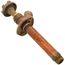 Model 14 4", 1/2" MPT x Sweat Inlet Wall Faucet w/ Metal Handle