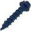 1/4" x 1-1/4" Slotted Hex Washer Head Concrete Screw Anchor (Pack of 100)