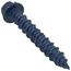 1/4" x 1-3/4" Slotted Hex Washer Head Concrete Screw Anchor (Pack of 100)
