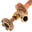 Model 14 10", 1/2" PEX Crimp Inlet Wall Faucet w/ Metal Handle