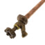 Model 14 12", 1/2" PEX Crimp Inlet Wall Faucet w/ Metal Handle
