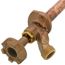 Model 14 12", 3/4" PEX Crimp Inlet Wall Faucet w/ Metal Handle