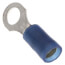 Vinyl Insulated Closed Ring Terminal, 18-14 AWG, Bolt #10 (Copper)