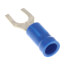 Vinyl Insulated Fork Terminal, 18-14 AWG, Bolt #10 (Copper)