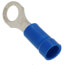 Vinyl Insulated Expanded Closed Ring Terminal, 18-14 AWG, Bolt #10 (Copper)