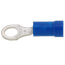 Vinyl Insulated Expanded Closed Ring Terminal, 18-14 AWG, Bolt #10 (Copper)