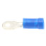 Vinyl Insulated Closed Ring Terminal, 18-14 AWG, Bolt #4 (Copper)