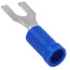 Vinyl Insulated Fork Terminal, 18-14 AWG, Bolt #6 (Copper)