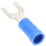 Vinyl Insulated Fork Terminal, 18-14 AWG, Bolt #8 (Copper)
