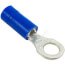 Vinyl Insulated Expanded Closed Ring Terminal, 18-14 AWG, Bolt #8 (Copper)