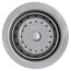 15 Series Cup Strainer w/ Shallow Locking Cup & Neoprene Stopper (Stainless Steel)
