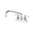Royal Series 4" Center Deck Mount Kitchen Faucet w/ 8" Spout, 15-308L