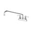 Royal Series 4" Center Deck Mount Kitchen Faucet w/ 12" Spout, 15-312L