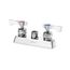 Royal Series 4" Center Deck Mount Kitchen Faucet Body, No Spout, 15-3XXL