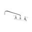 Royal Series 8" Center Deck Mount Kitchen Faucet w/ 12" Spout, 15-512L