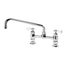 Royal Series 8" Center Raised Deck Mount Kitchen Faucet w/ 12" Spout, 15-812L