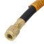 PLUS II 1/4" Heavy Duty Combination Charging/Vacuum Hose w/ Standard Fittings (60" Length)