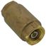 1/2" Threaded Spring Loaded Check Valve, Lead Free