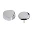 TurnControl Overflow Drain Trim w/ Metal Handle (Polished Chrome)