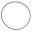Square Cut O-ring for Heavy-Duty Clear Housings (W10-BC & W15-BC)