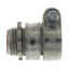 1/2" Zinc BX-Flex Straight Squeeze Connector w/ Insulated Throat