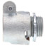 1/2" Malleable Iron BX-Flex Straight Squeeze Connector