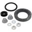 HDPE Connector Set for Bowl Installation (Matte Chrome)