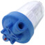W10-BC, 1" Clear Heavy-Duty Housing with Pressure Relief Button