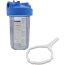 W10-BC, 1" Clear Heavy-Duty Housing with Pressure Relief Button