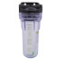 WC34-PRB, 3/4" Standard Clear Housing with Integral Bracket