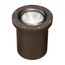 Small In-Ground PAR20/PAR30 Well Light (Architectural Bronze)