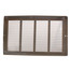 16" x 8" Golden Sand Baseboard Return Air Grille (657 Series)