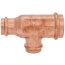 1-1/2" x 1" x 1" ProPress Copper Tee