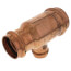 2" x 1-1/2" x 1" ProPress Copper Tee