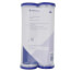 W50PE, Pleated Polyester Fibers Sediment Filter Cartridge, 50 Microns (2 Pack)
