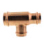 2" x 1-1/4" x 1-1/4" ProPress Copper Tee