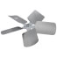 26" dia 24 deg 5/8" CW 5 Blade Fan, 155364P1S