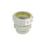 1-1/2" Labline Flame Retardant Polypropylene Acid Waste Male Adapter, W141T