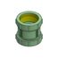 4" Labline Flame Retardant Polypropylene Acid Waste Coupling, W164