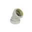 1-1/2" Labline Flame Retardant Polypropylene Acid Waste 45-Degree Elbow, W191