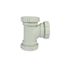 3" Labline Flame Retardant Polypropylene Acid Waste Sanitary Tee, W203