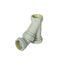 1-1/2" Labline Flame Retardant Polypropylene Acid Waste Combo Wye and 45-Degree Elbow, W3715