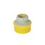3" x 1-1/2" Labline Flame Retardant Polypropylene Acid Waste Loose Nut Reducing Coupling, W3931